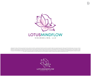 Logo Design by D_Mantra for LotusMindFlow Counseling | Design #32408454