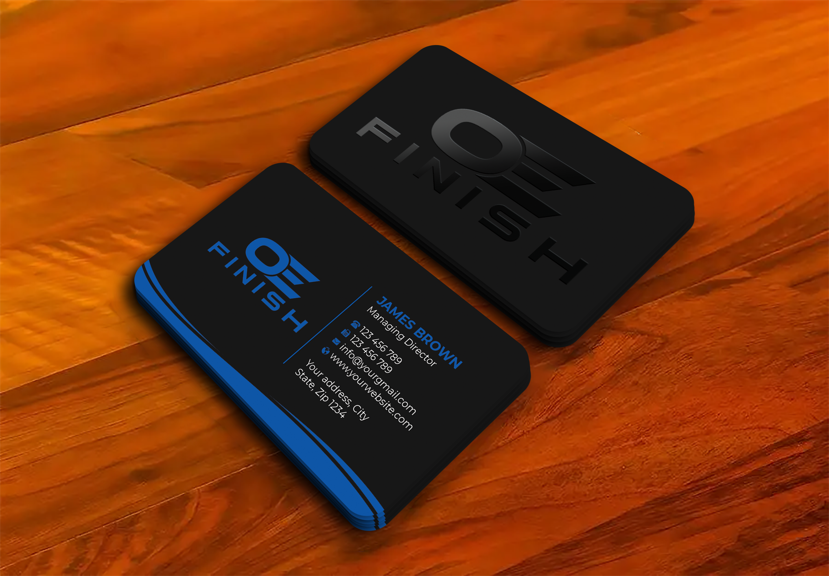 Business Card Design by Expert Bappy for OE FINISH | Design #32408723