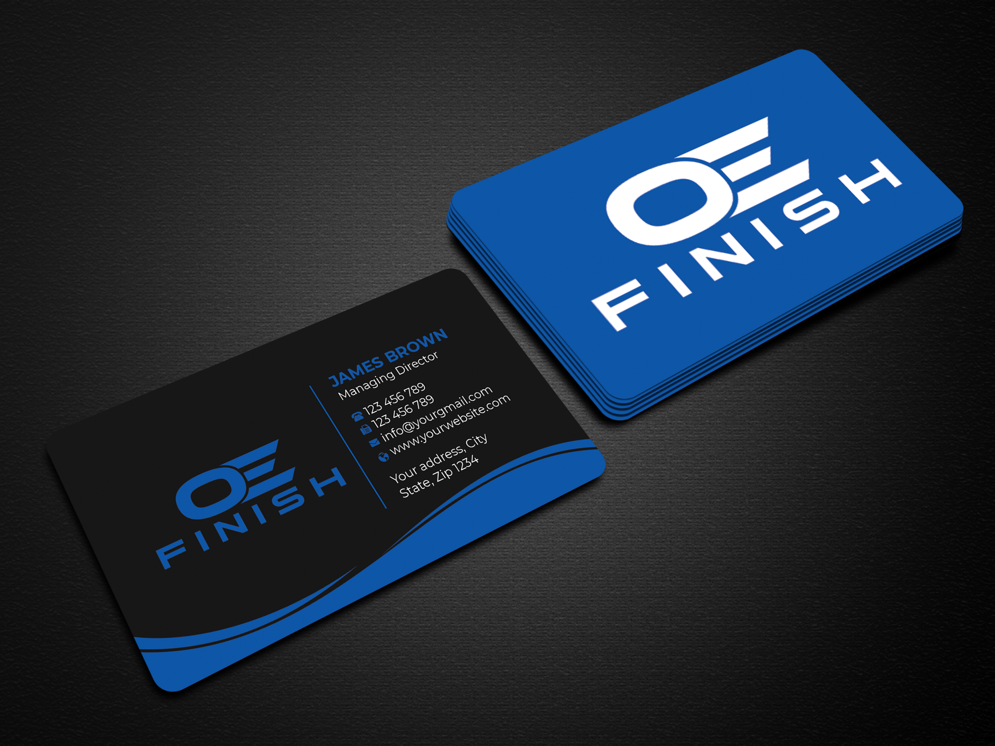 Business Card Design by Expert Bappy for OE FINISH | Design #32408743