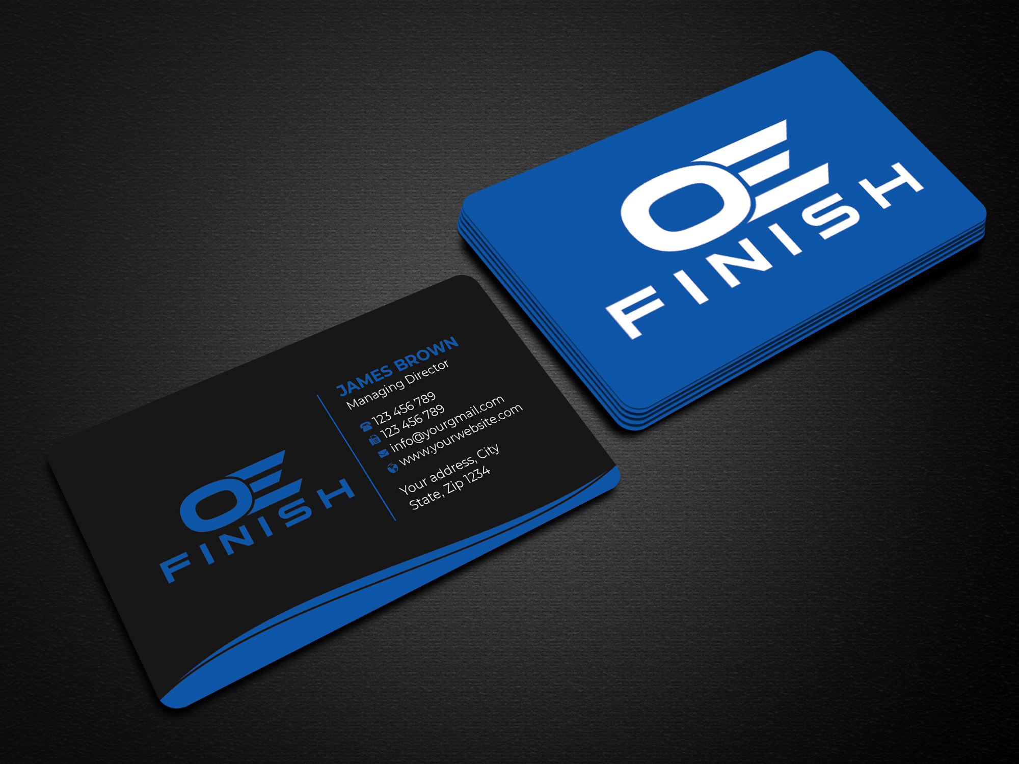 Business Card Design by Expert Bappy for OE FINISH | Design #32408744