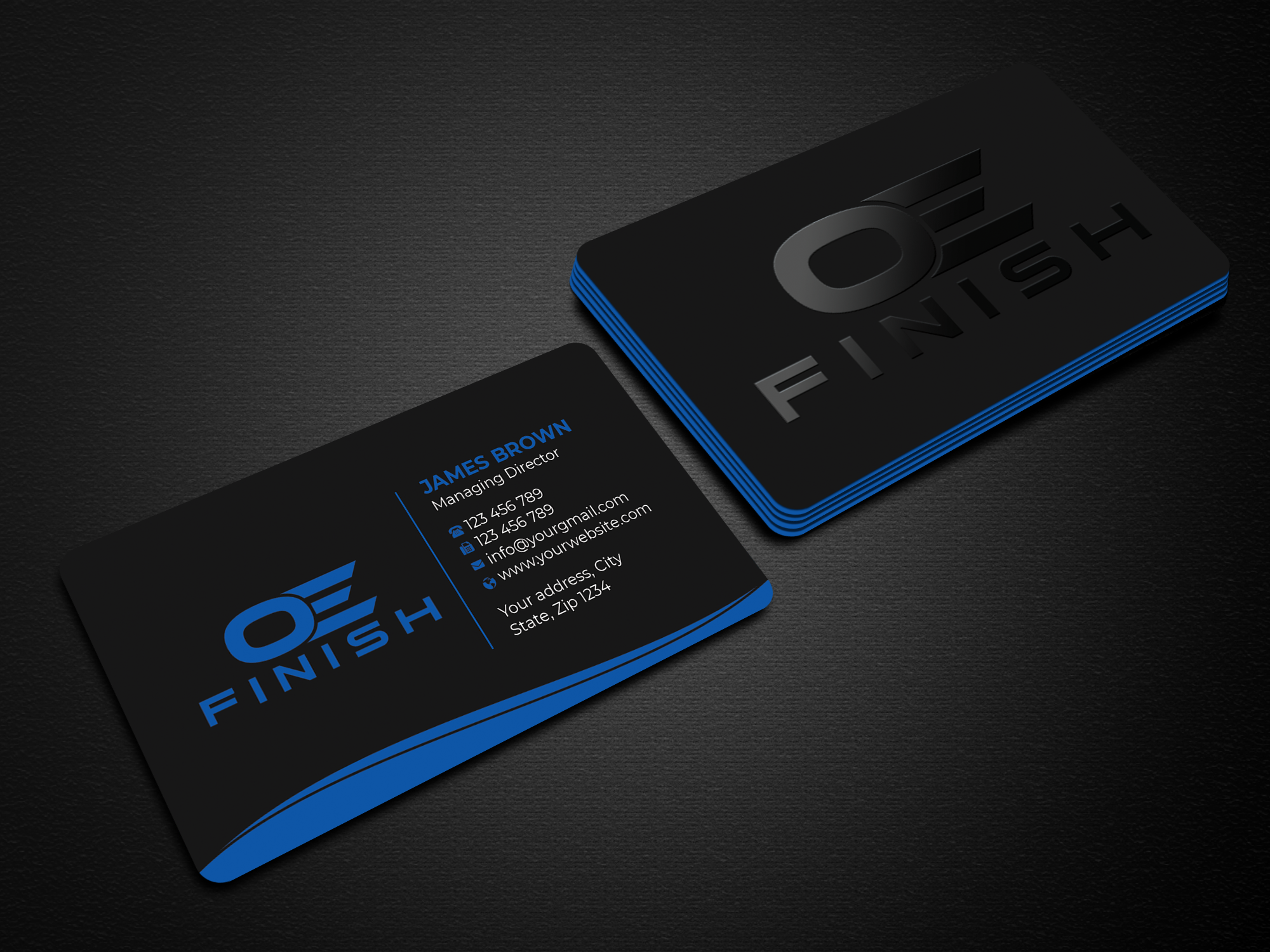 Business Card Design by Expert Bappy for OE FINISH | Design #32408745