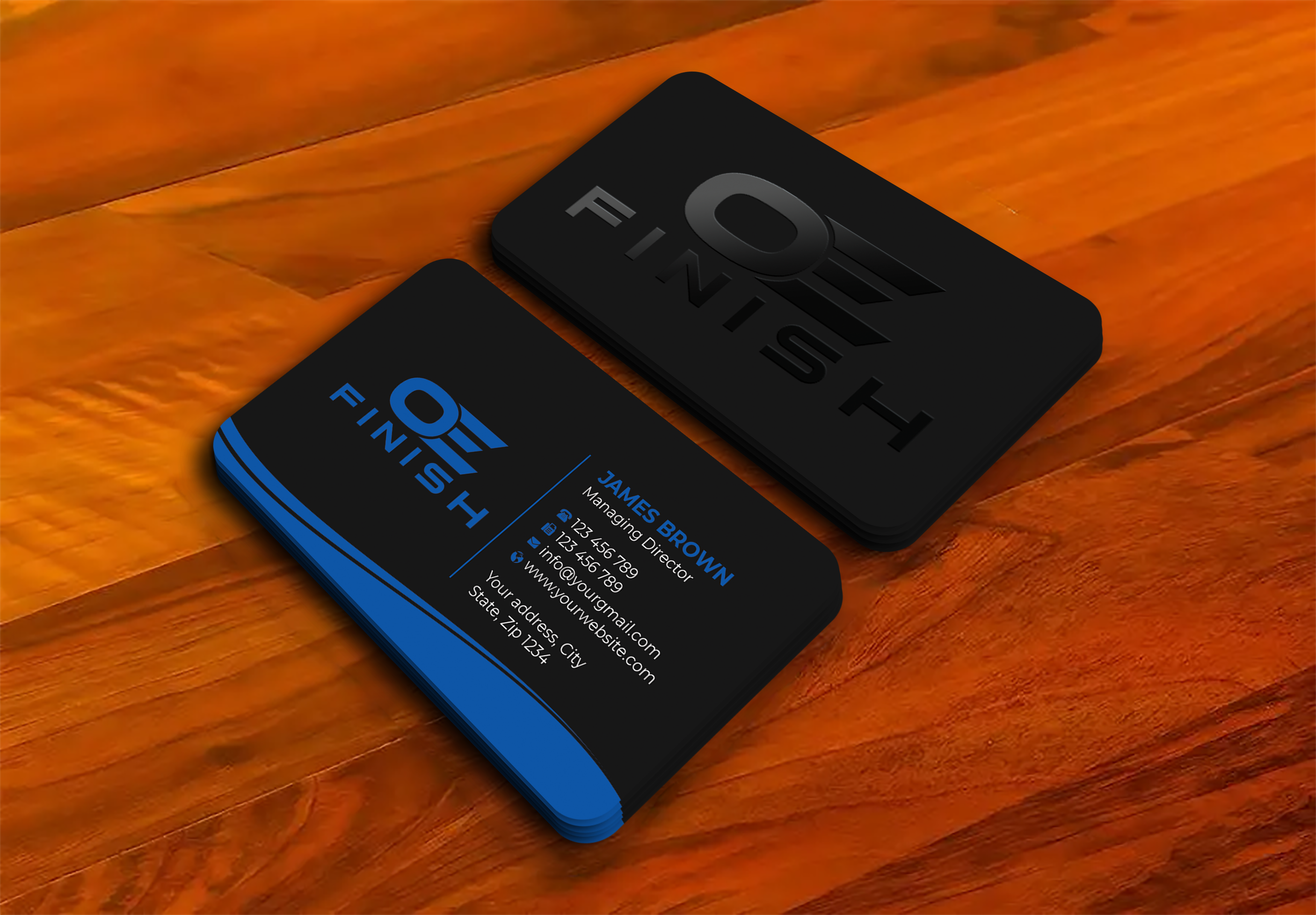Business Card Design by Expert Bappy for OE FINISH | Design #32408746