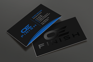 Business Card Design by Expert Bappy for OE FINISH | Design: #32408773