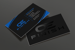Business Card Design by Expert Bappy for OE FINISH | Design: #32408774