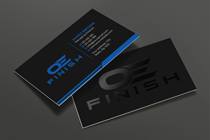 Business Card Design by Expert Bappy for OE FINISH | Design: #32408775