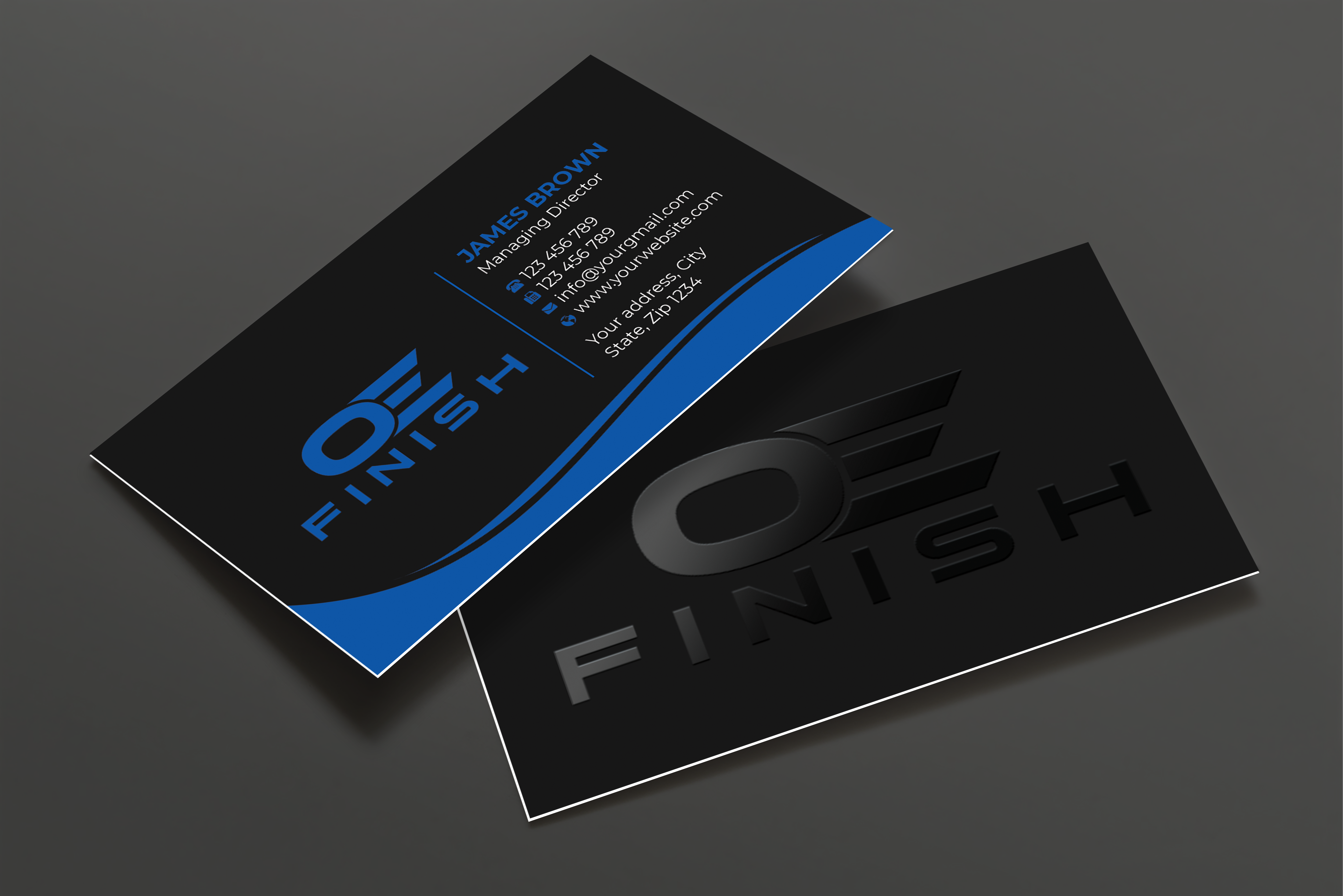 Business Card Design by Expert Bappy for OE FINISH | Design #32408779