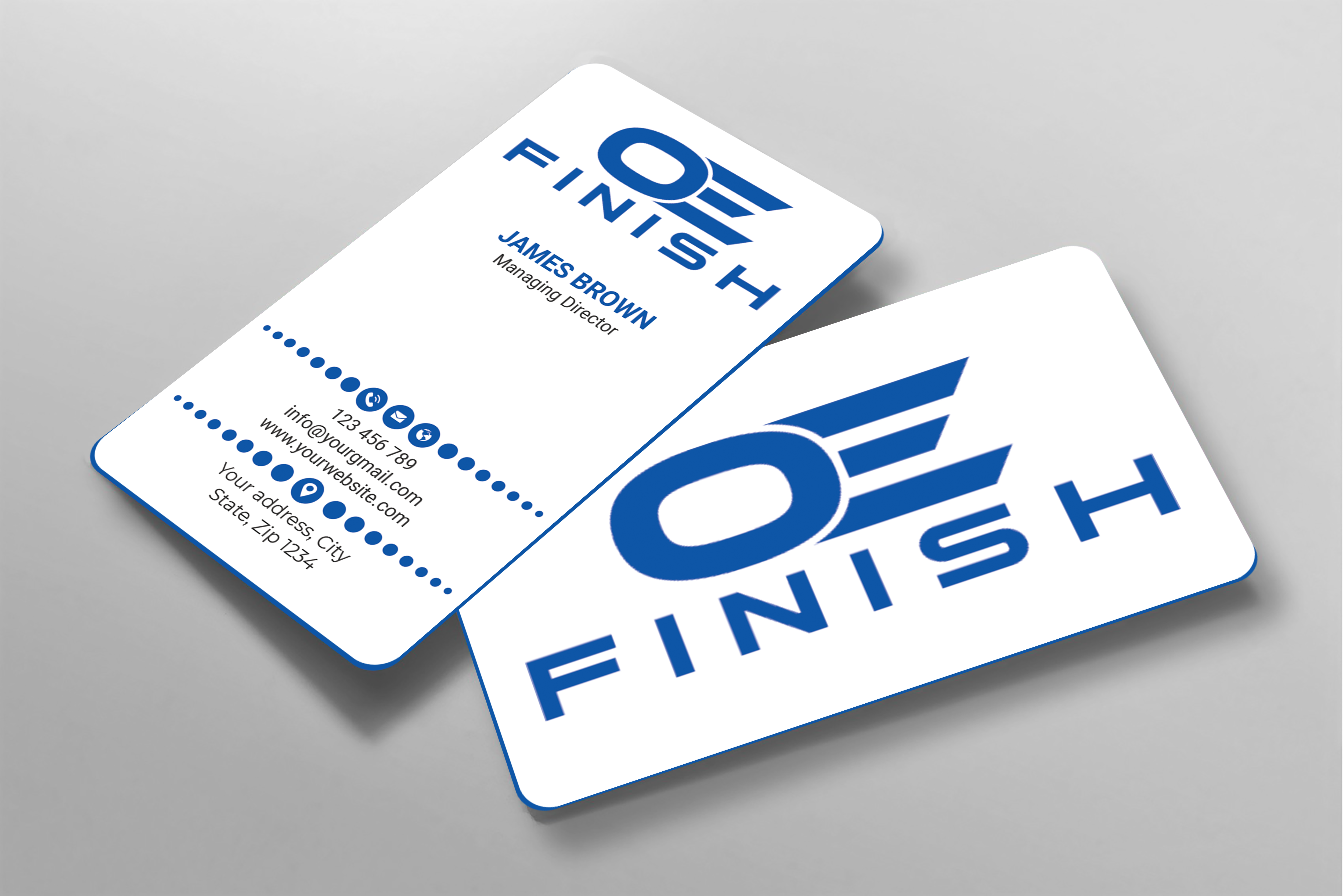Business Card Design by Expert Bappy for OE FINISH | Design #32408886