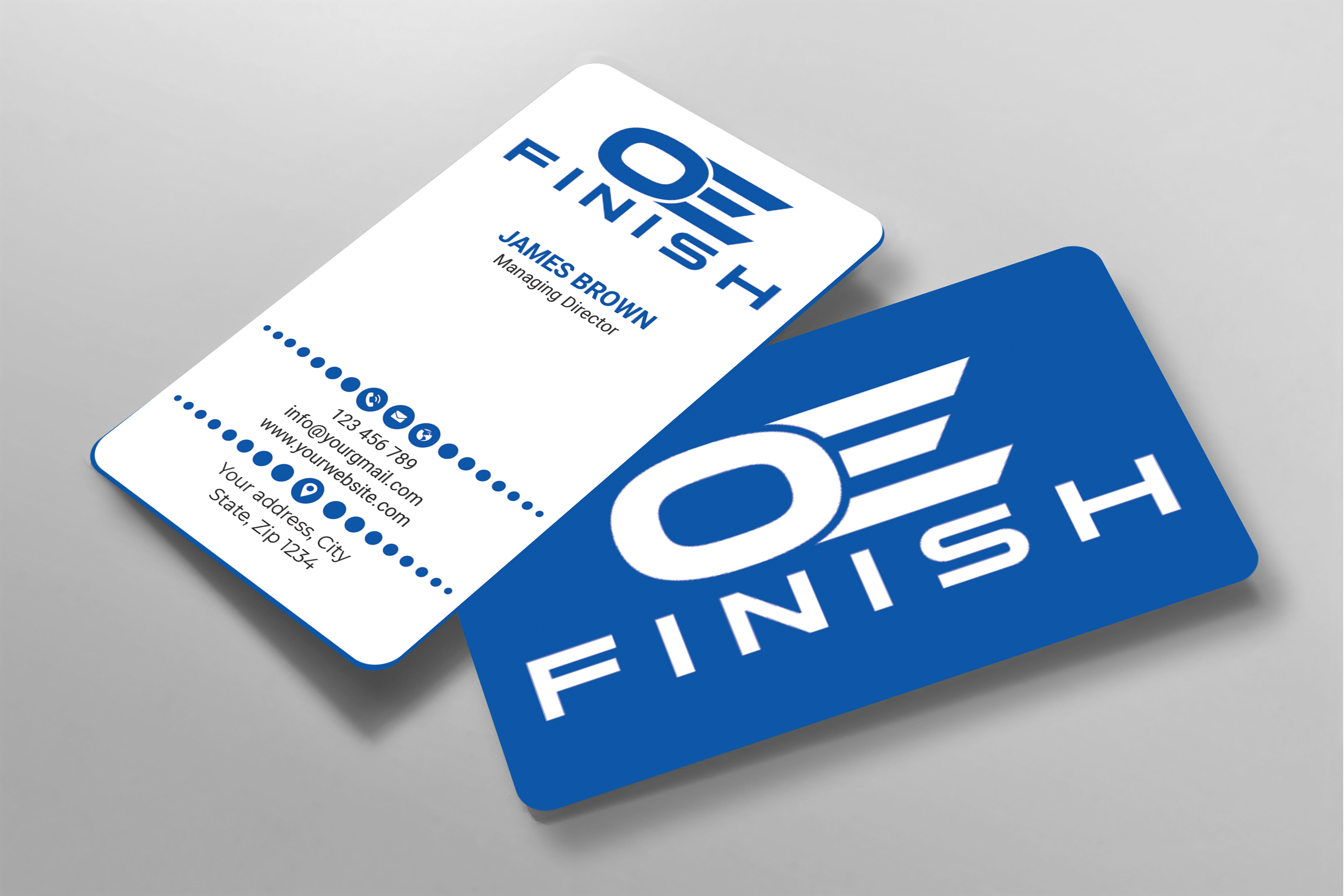 Visitenkarten-Design von Expert Bappy für OE FINISH | Design #32408887