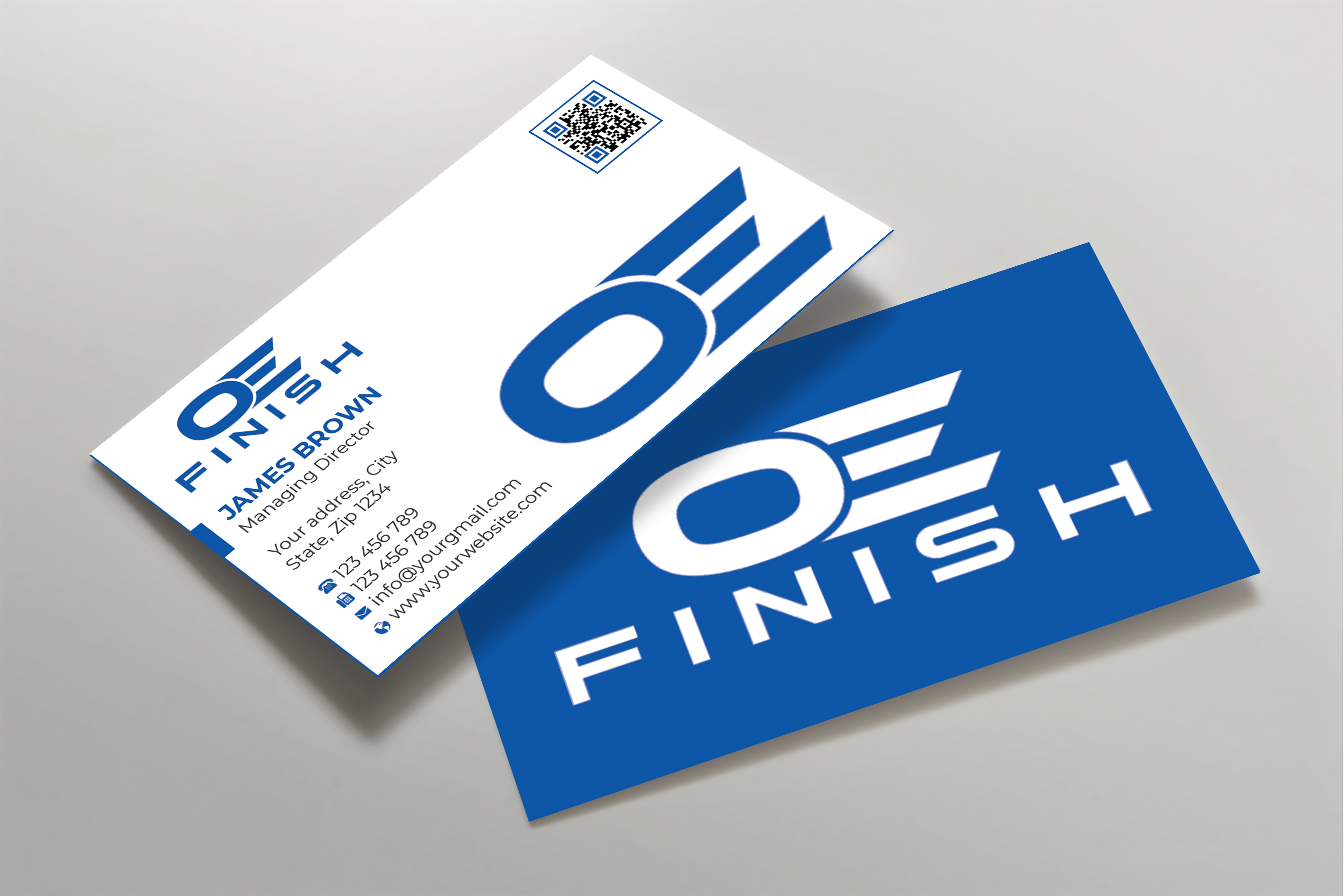 Design de Carte de Visite par Expert Bappy pour OE FINISH | Design #32408944