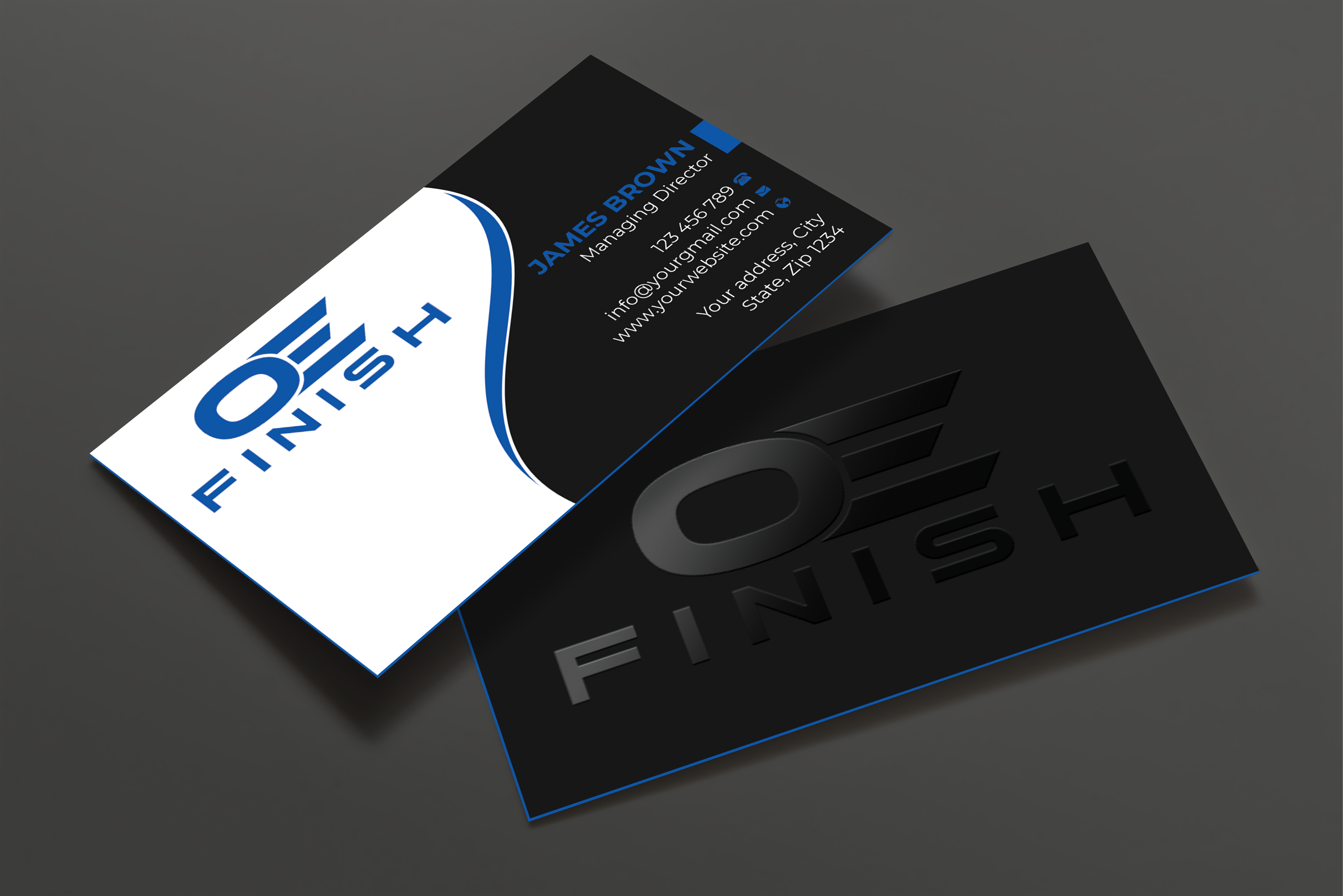 Design de Carte de Visite par Expert Bappy pour OE FINISH | Design #32408989