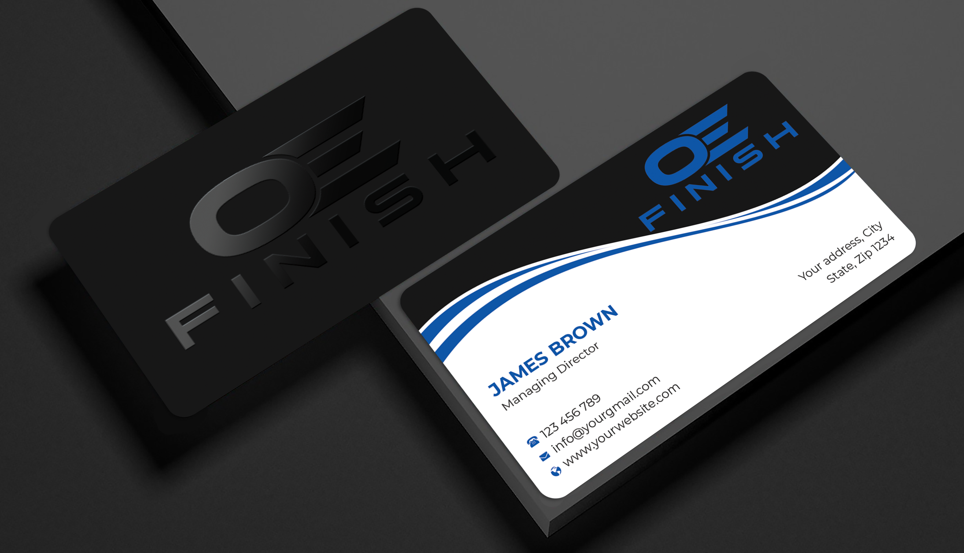 Business Card Design by Expert Bappy for OE FINISH | Design #32409861