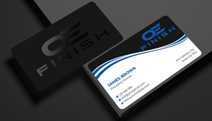 Business Card Design by Expert Bappy for OE FINISH | Design: #32409861