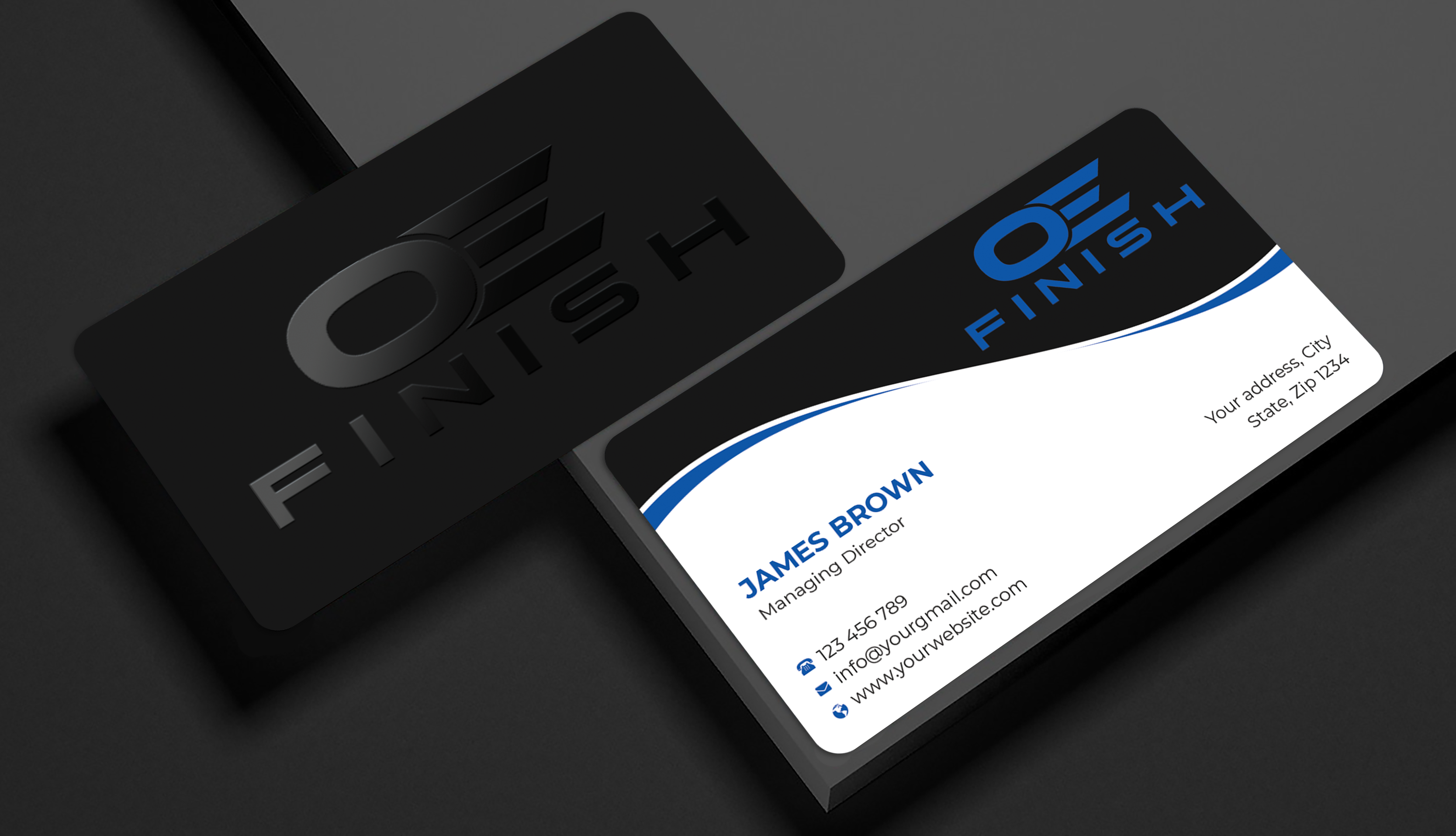 Business Card Design by Expert Bappy for OE FINISH | Design #32409862