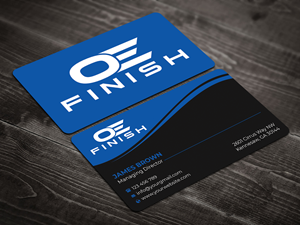 Business Card Design by Expert Bappy for OE FINISH | Design: #32409888