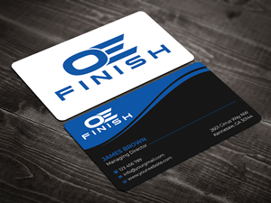 Business Card Design by Expert Bappy for OE FINISH | Design: #32409890