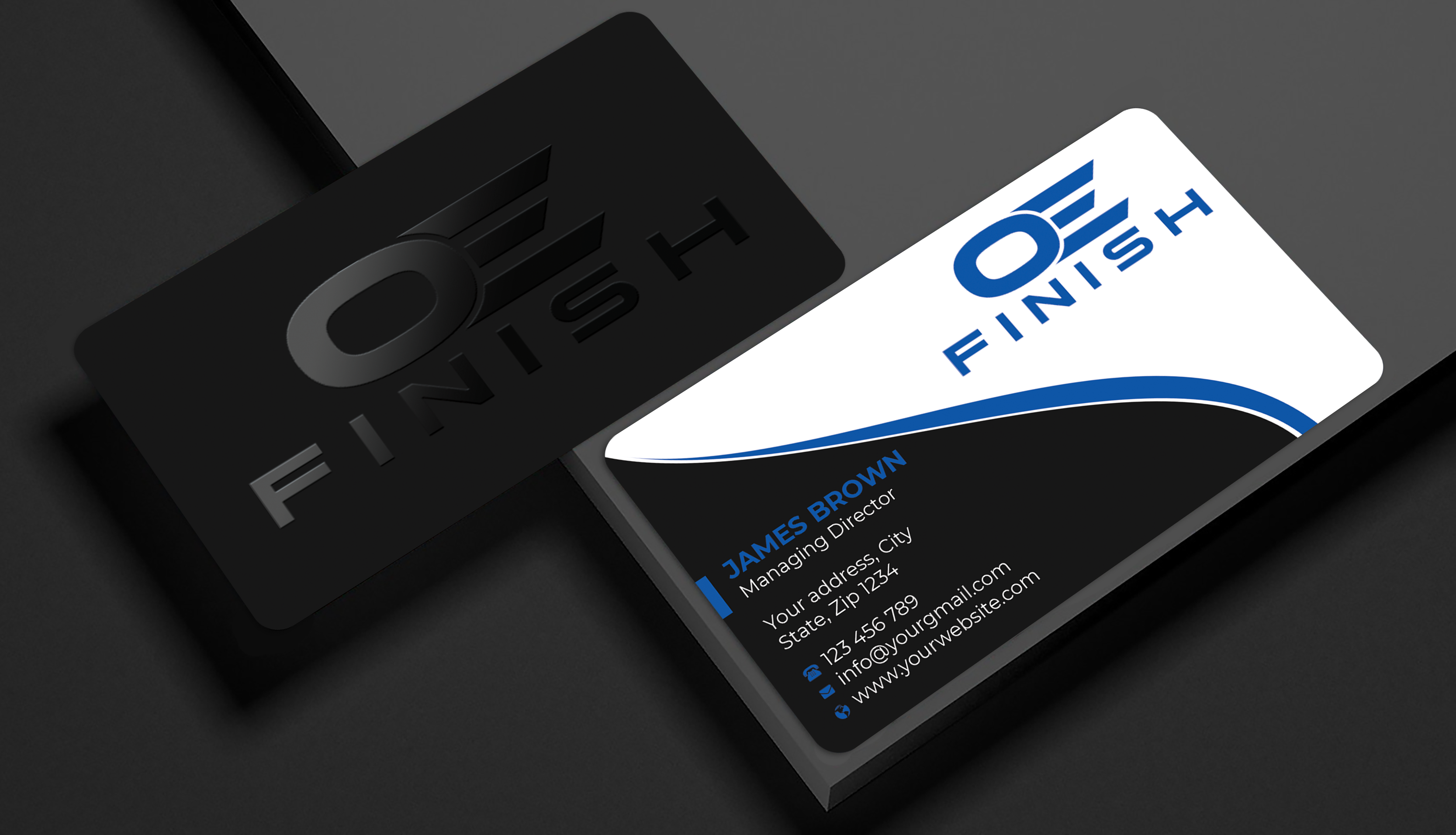 Business Card Design by Expert Bappy for OE FINISH | Design #32409896