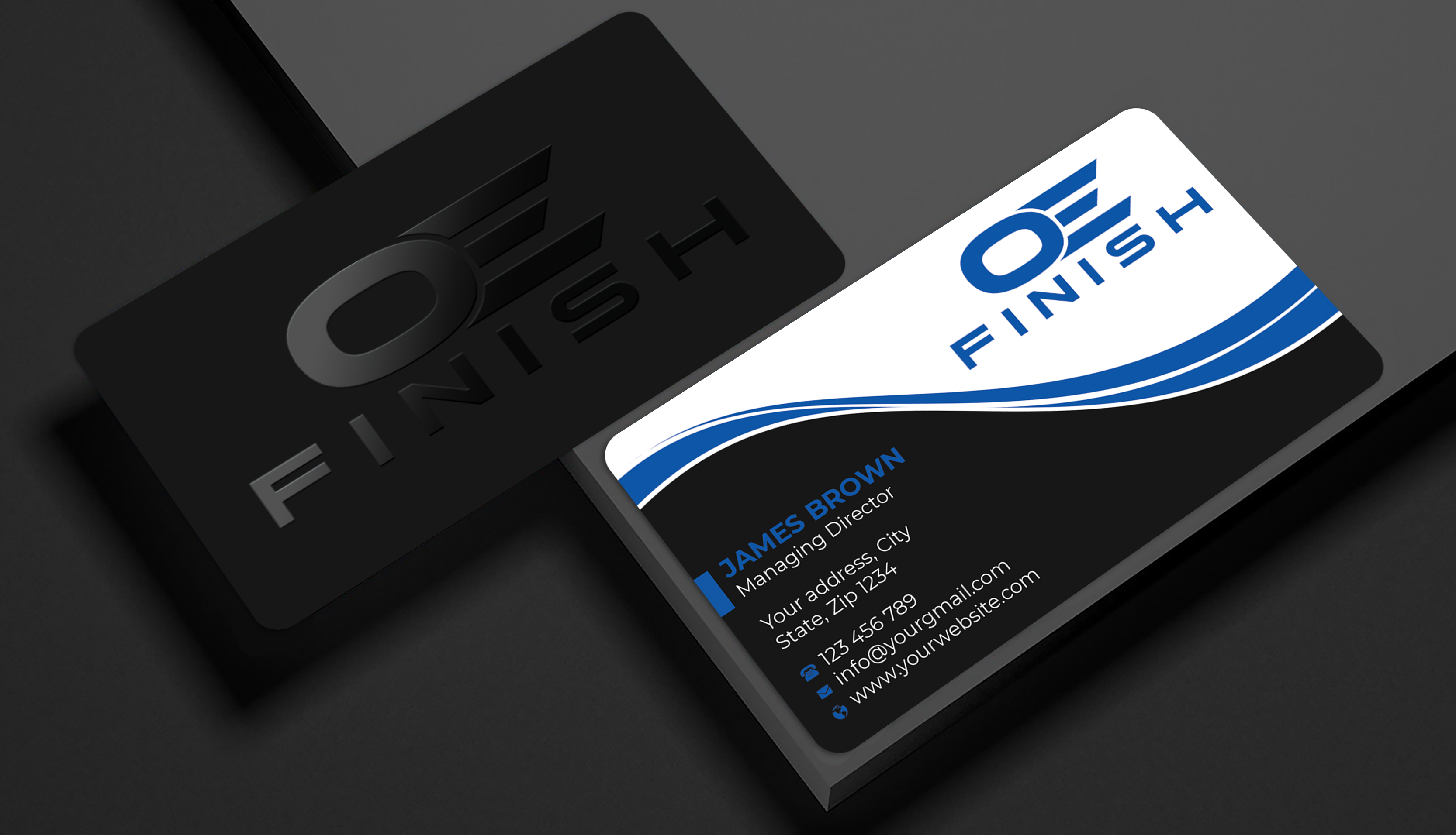 Business Card Design by Expert Bappy for OE FINISH | Design #32409938