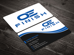 Business Card Design by Expert Bappy for OE FINISH | Design: #32409946