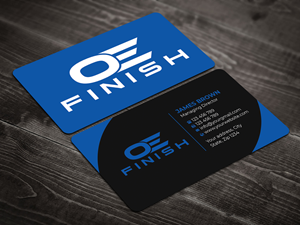 Business Card Design by Expert Bappy for OE FINISH | Design: #32409984
