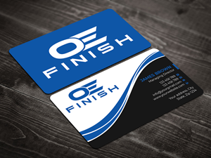 Diseño de Tarjeta de Presentación por Expert Bappy para OE FINISH | Diseño: #32410024
