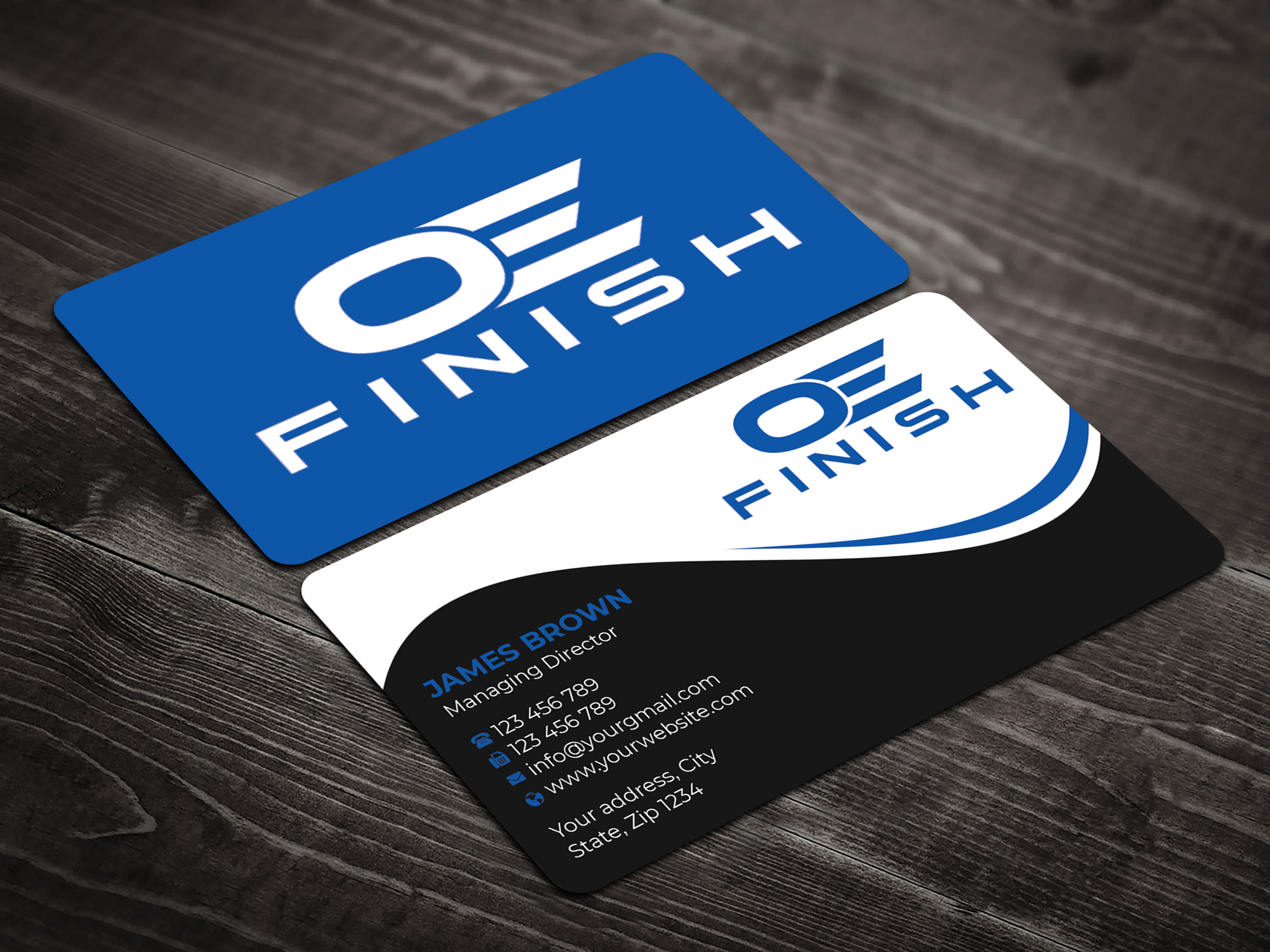 Diseño de Tarjeta de Presentación por Expert Bappy para OE FINISH | Diseño #32410112