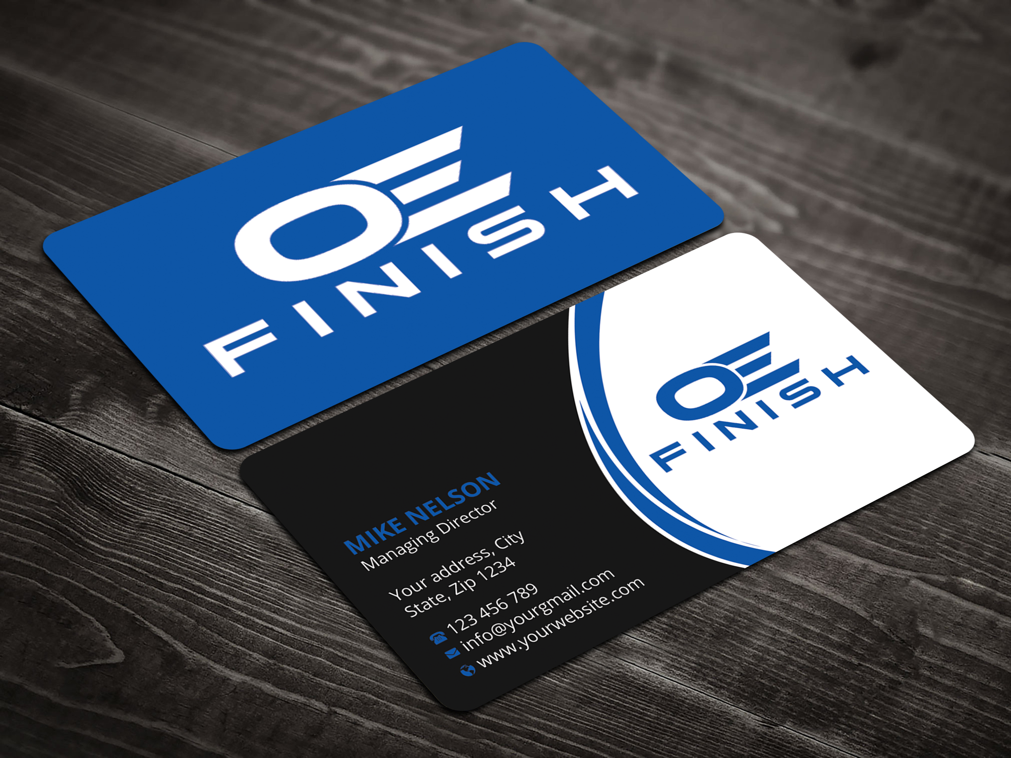 Diseño de Tarjeta de Presentación por Expert Bappy para OE FINISH | Diseño #32410114