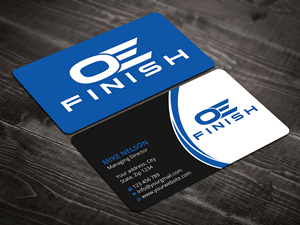 Diseño de Tarjeta de Presentación por Expert Bappy para OE FINISH | Diseño: #32410114