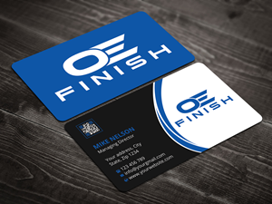 Diseño de Tarjeta de Presentación por Expert Bappy para OE FINISH | Diseño: #32410115