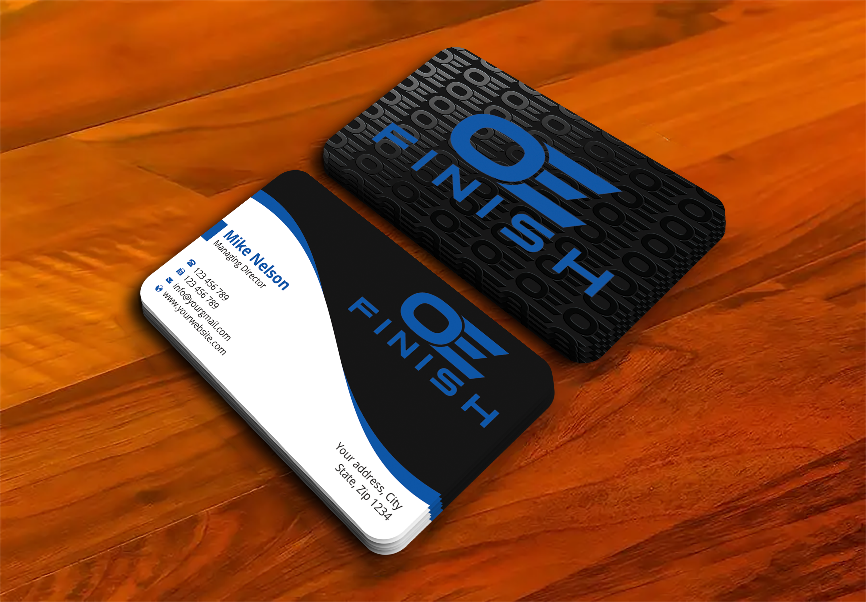 Diseño de Tarjeta de Presentación por Expert Bappy para OE FINISH | Diseño #32410631