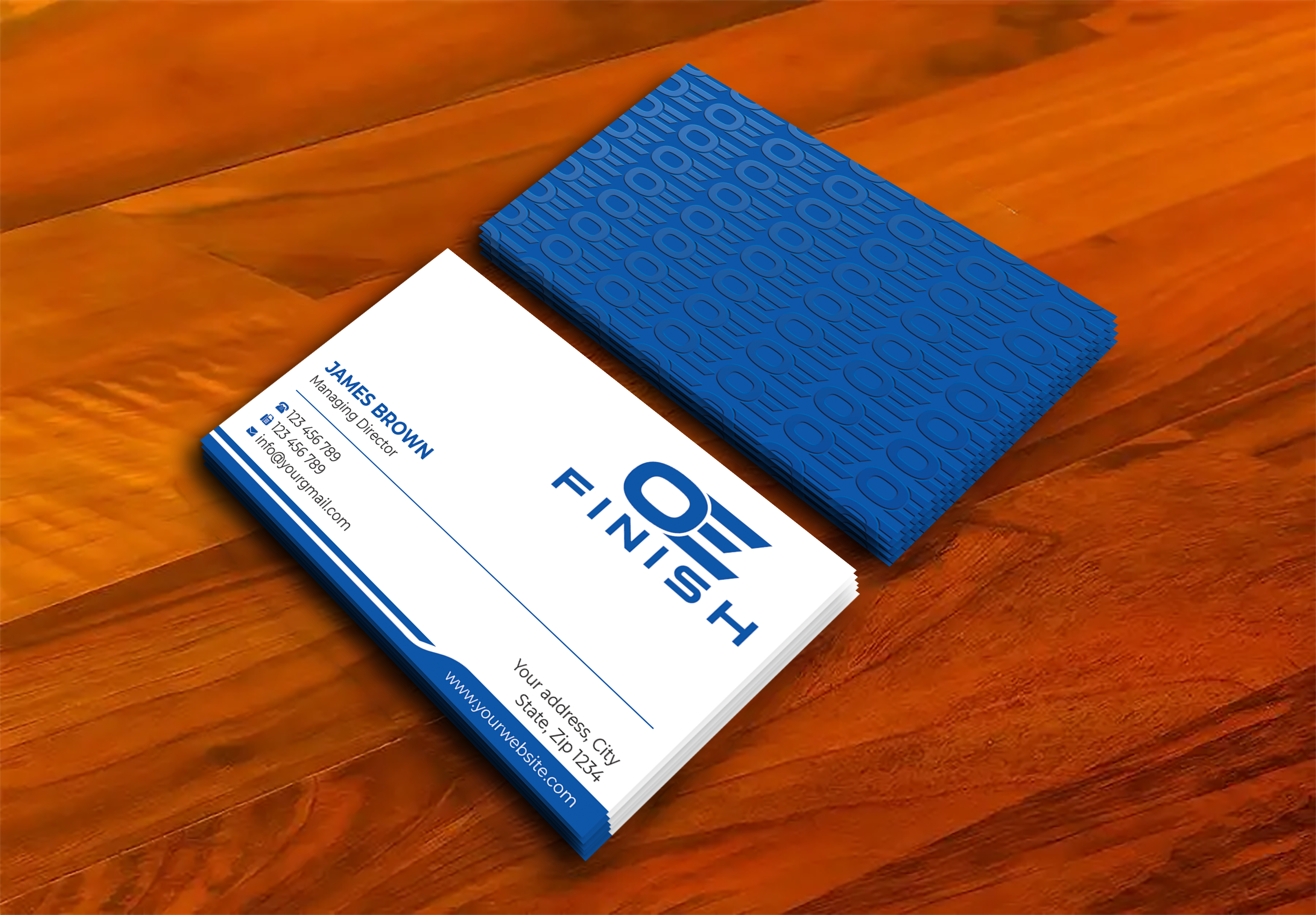Diseño de Tarjeta de Presentación por Expert Bappy para OE FINISH | Diseño #32410748