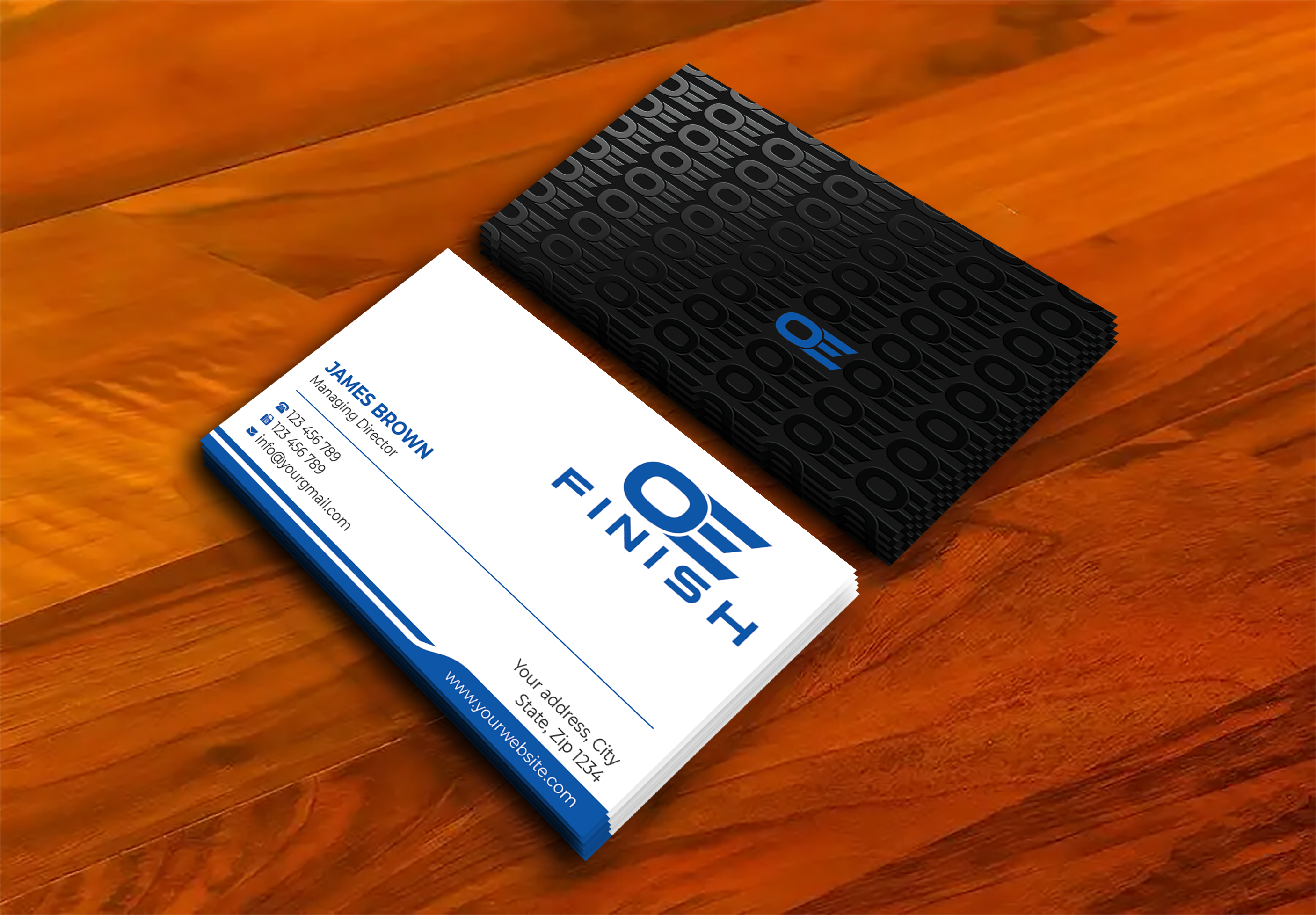 Diseño de Tarjeta de Presentación por Expert Bappy para OE FINISH | Diseño #32410786