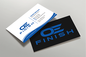 Diseño de Tarjeta de Presentación por Expert Bappy para OE FINISH | Diseño: #32410790