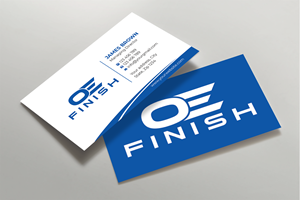 Diseño de Tarjeta de Presentación por Expert Bappy para OE FINISH | Diseño: #32410843