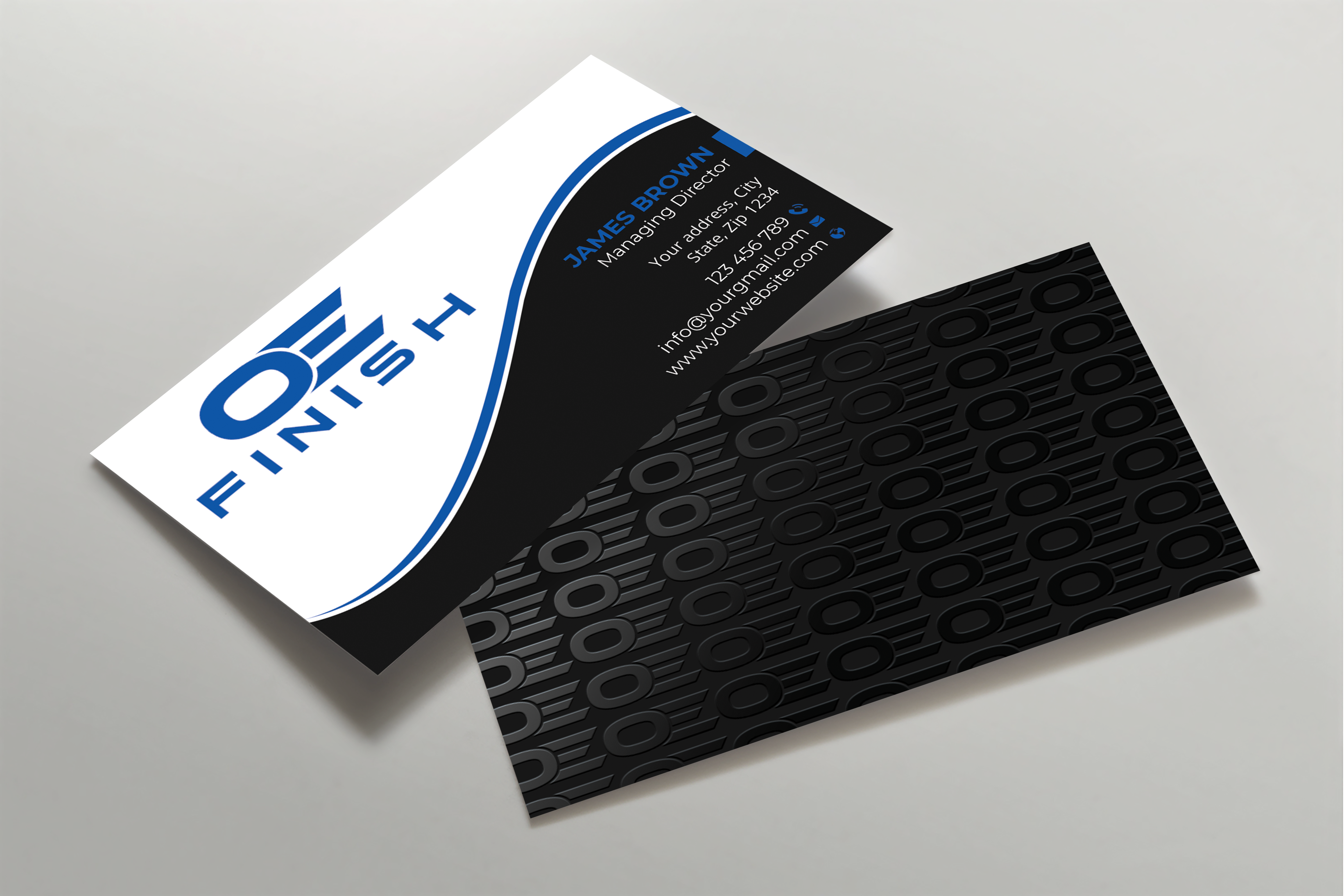 Diseño de Tarjeta de Presentación por Expert Bappy para OE FINISH | Diseño #32410905