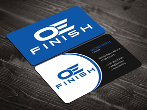 Diseño de Tarjeta de Presentación por Expert Bappy para OE FINISH | Diseño: #32410959