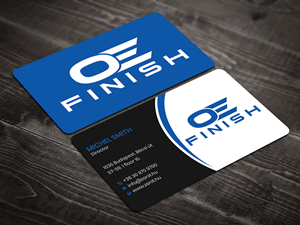 Diseño de Tarjeta de Presentación por Expert Bappy para OE FINISH | Diseño: #32410960