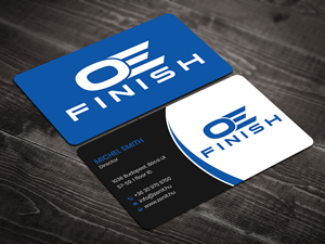 Diseño de Tarjeta de Presentación por Expert Bappy para OE FINISH | Diseño: #32410961