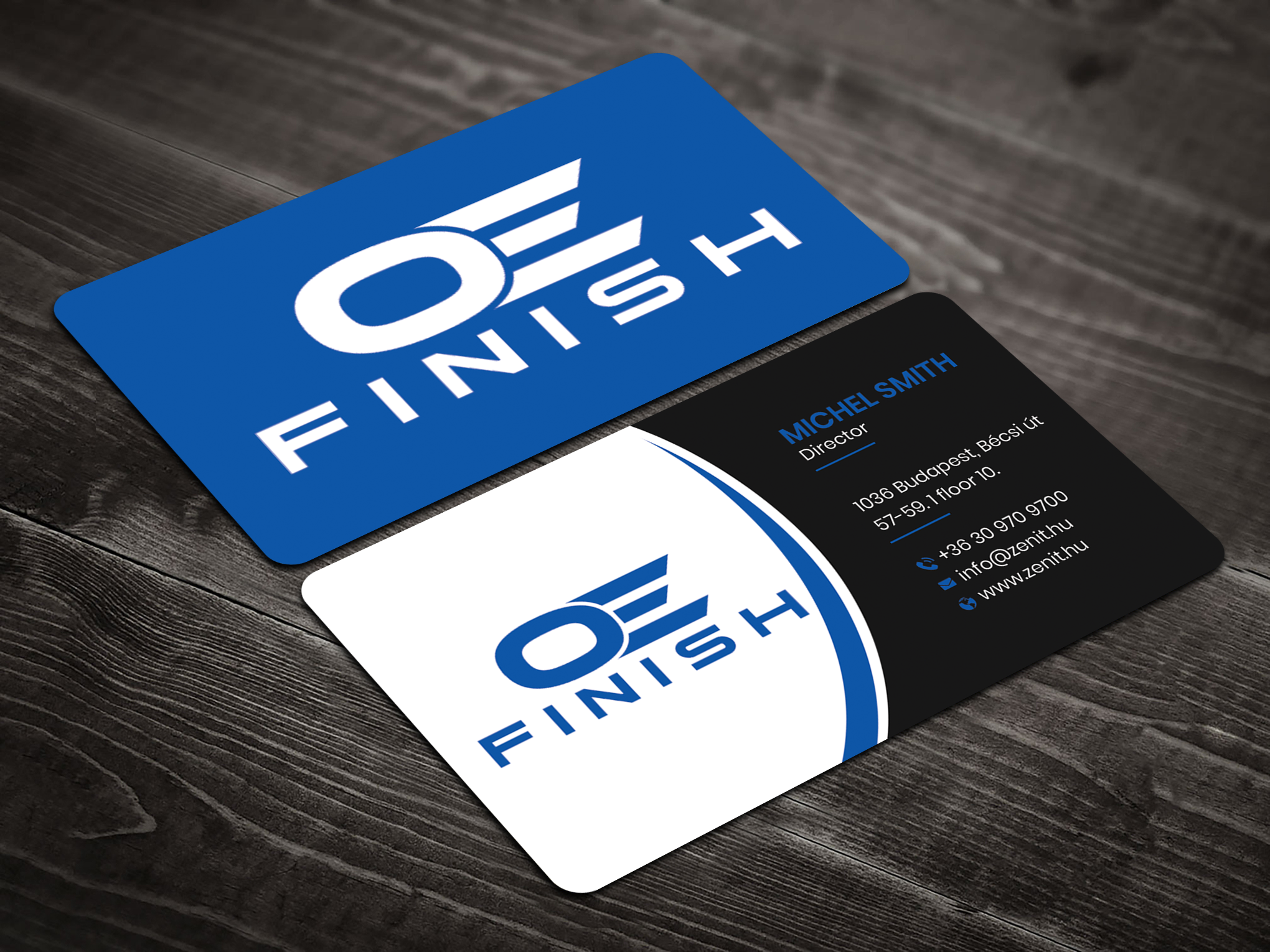 Diseño de Tarjeta de Presentación por Expert Bappy para OE FINISH | Diseño #32411002