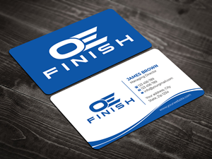 Diseño de Tarjeta de Presentación por Expert Bappy para OE FINISH | Diseño: #32411003