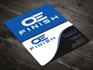 Diseño de Tarjeta de Presentación por Expert Bappy para OE FINISH | Diseño: #32411004