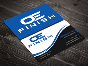 Business Card Design by Expert Bappy for OE FINISH | Design: #32411006