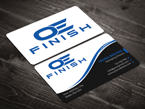 Business Card Design by Expert Bappy for OE FINISH | Design: #32411022