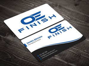 Business Card Design by Expert Bappy for OE FINISH | Design: #32411023