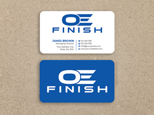 Business Card Design by Expert Bappy for OE FINISH | Design: #32411291