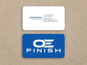 Business Card Design by Expert Bappy for OE FINISH | Design: #32411406