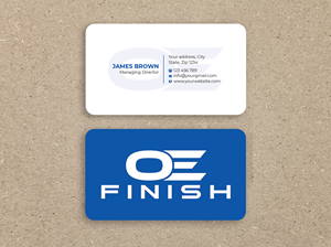 Business Card Design by Expert Bappy for OE FINISH | Design: #32411408
