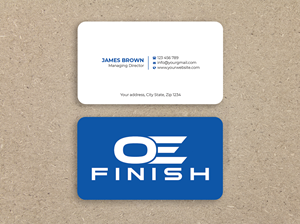 Business Card Design by Expert Bappy for OE FINISH | Design: #32411436