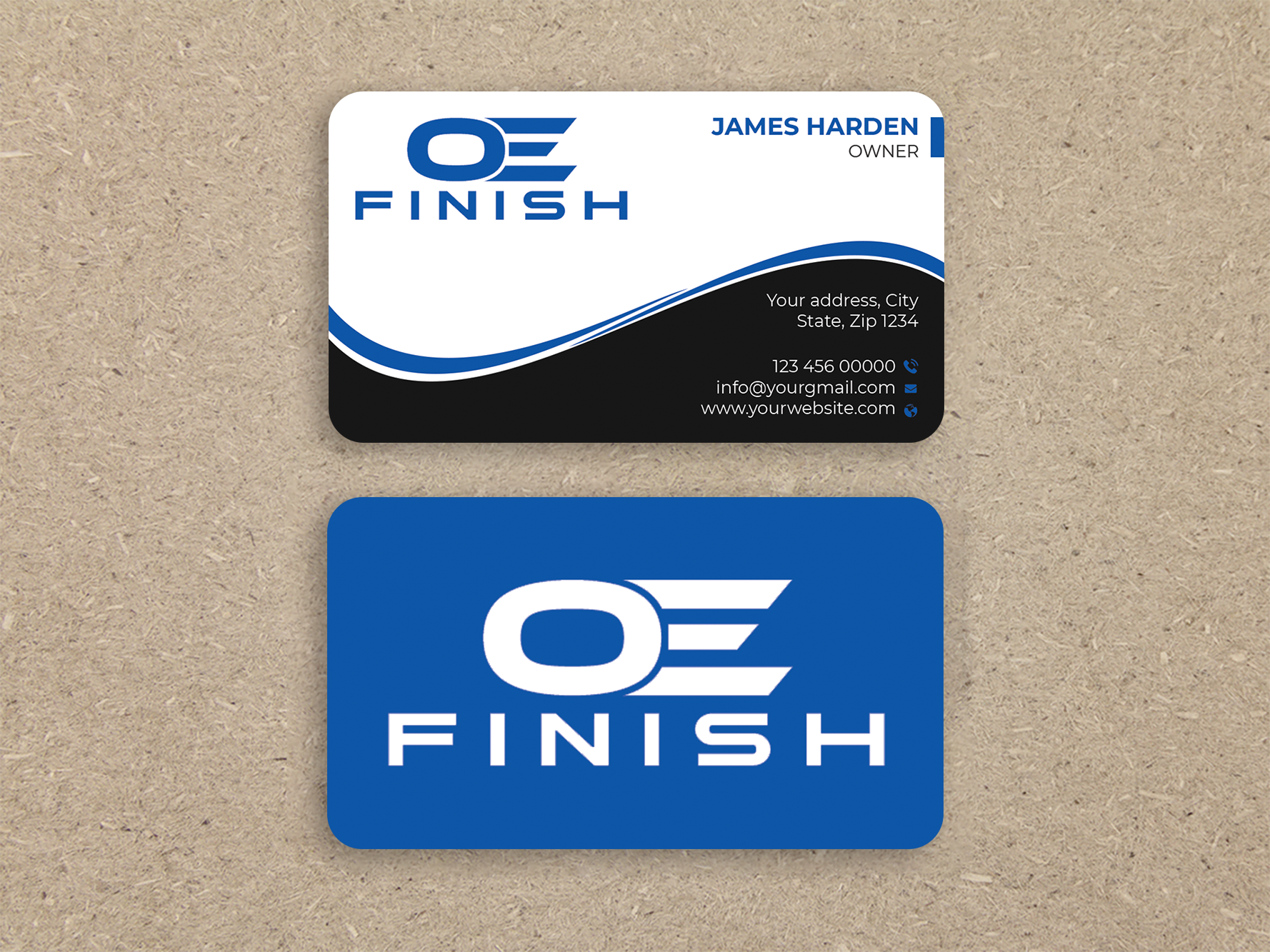 Business Card Design by Expert Bappy for OE FINISH | Design #32411528