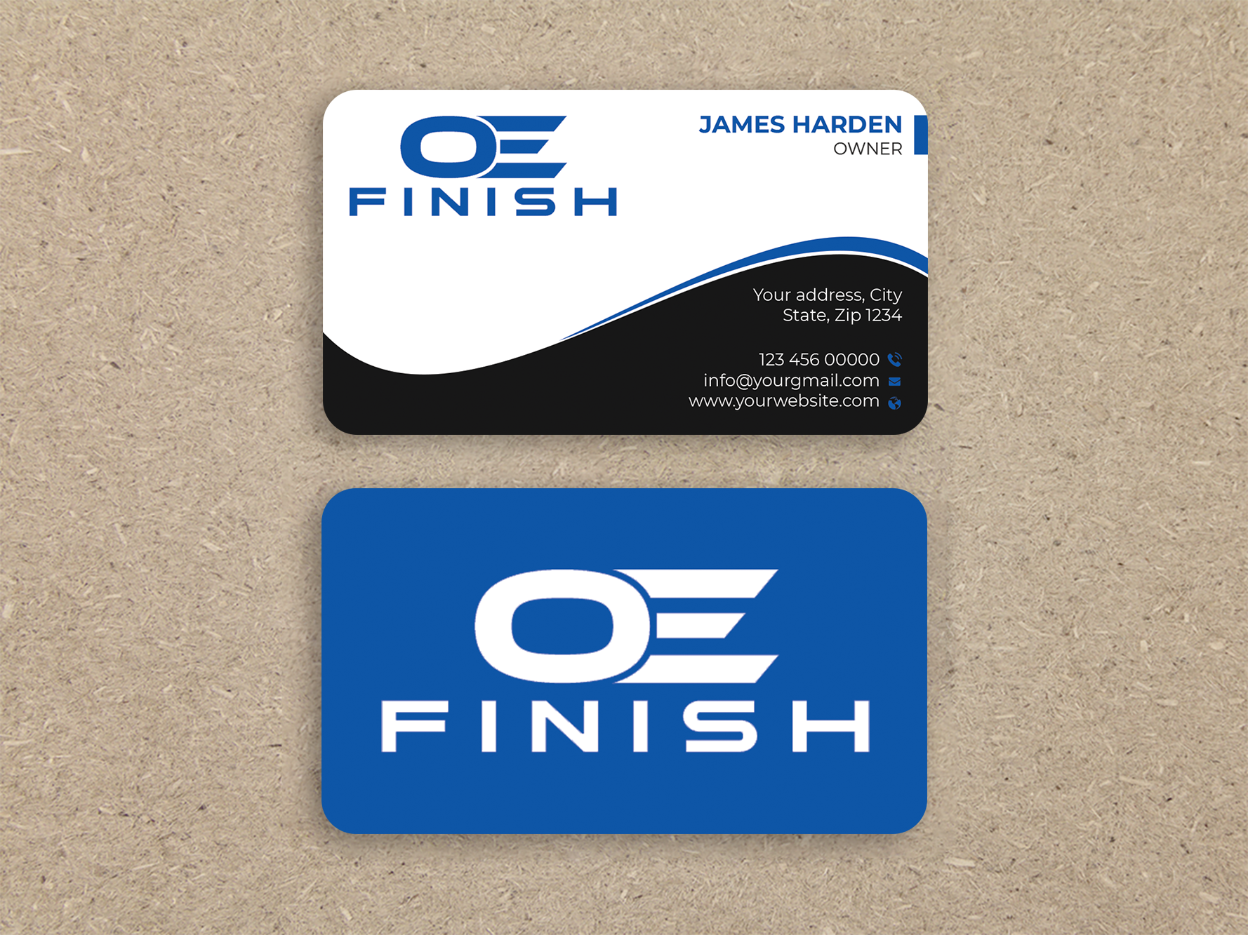 Business Card Design by Expert Bappy for OE FINISH | Design #32411529