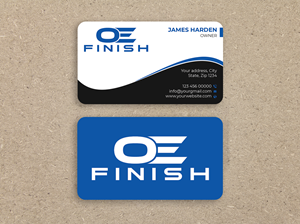 Business Card Design by Expert Bappy for OE FINISH | Design: #32411529
